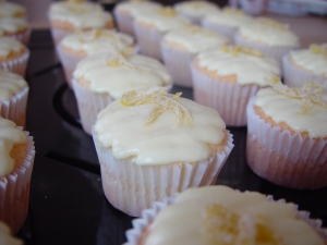 Lemon³ Cupcakes